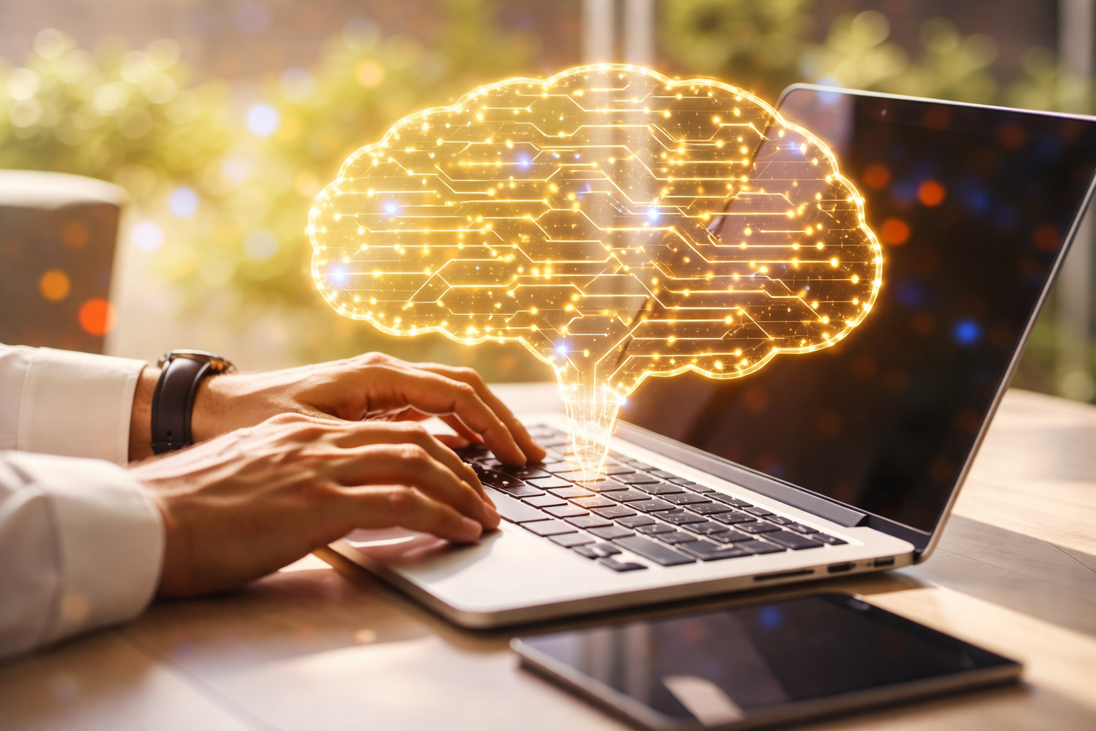 Digital Brain & Keyboard